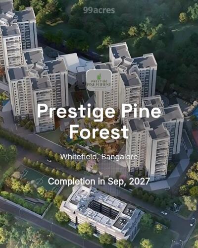 Prestige Pine Forest Whitefield, Bangalore Price List Brochure