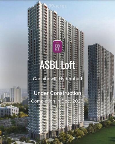 ASBL Loft Gachibowli, Hyderabad Price List Brochure, Floor