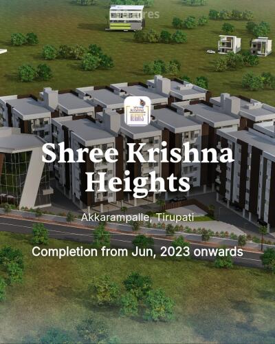Shree Krishna Heights Akkarampalle, Tirupati Price List