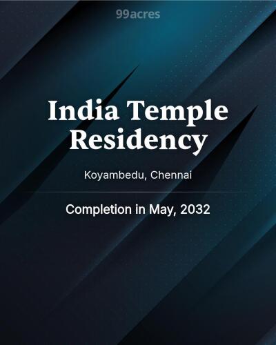 India Temple Residency Koyambedu, Chennai Price List Brochure