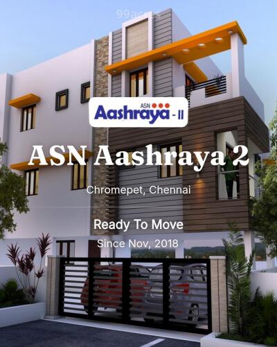 ASN Aashraya Chromepet, Chennai Resale Price List, Brochure