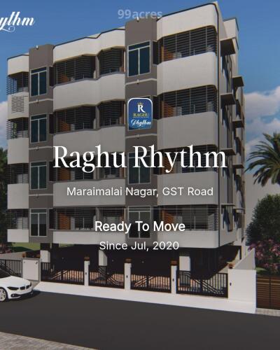 Raghu Rhythm Maraimalai Nagar, GST Road Resale Price List