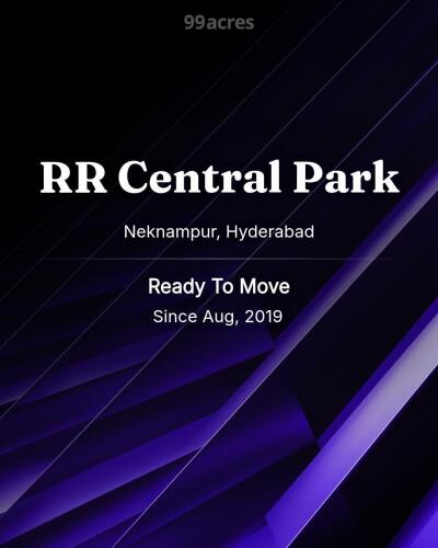 RR Central Park Neknampur, Hyderabad Resale Price List, Brochure - Main Image