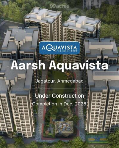 Aarsh Aquavista Jagatpur, Ahmedabad Price List Brochure, Floor - Main Image