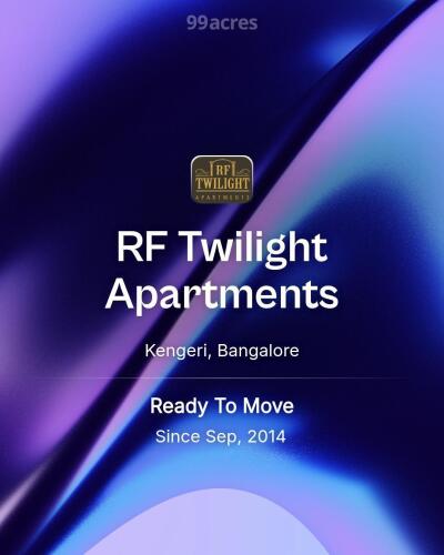 RF Twilight Apartments Kengeri, Bangalore Resale Price List