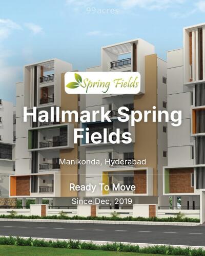 Hallmark Spring Fields Manikonda, Hyderabad Resale Price List