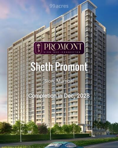 Sheth Promont Sion, Mumbai Price List Brochure, Floor Plan