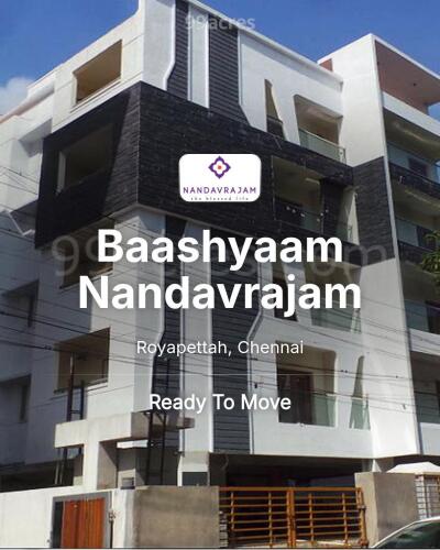 Baashyaam Nandavrajam Royapettah, Chennai Resale Price List