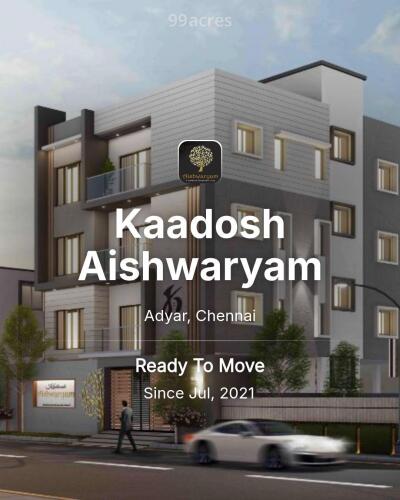 Shastri Nagar Adyar Apartments For Sale In Adyar Kaadosh