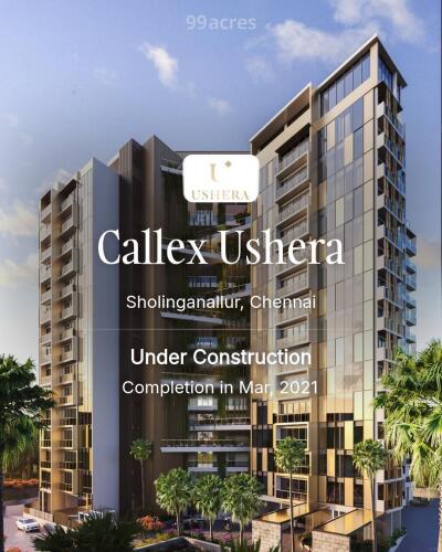 Residential Flats For Sale In Omr Sholinganallur Semi Furnished