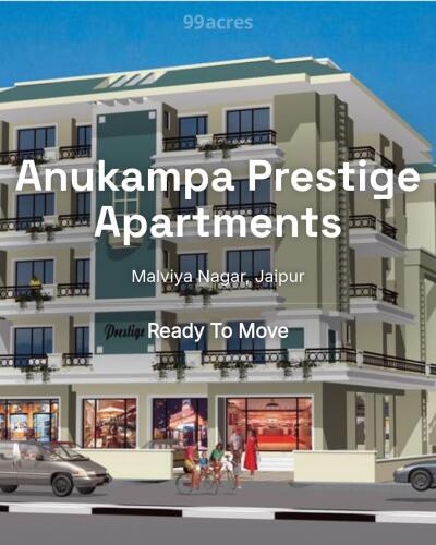 Anukampa Prestige Apartments Malviya Nagar, Jaipur Resale Price