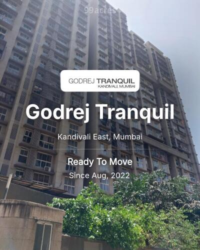 Godrej Tranquil Kandivali East, Mumbai Price List Brochure