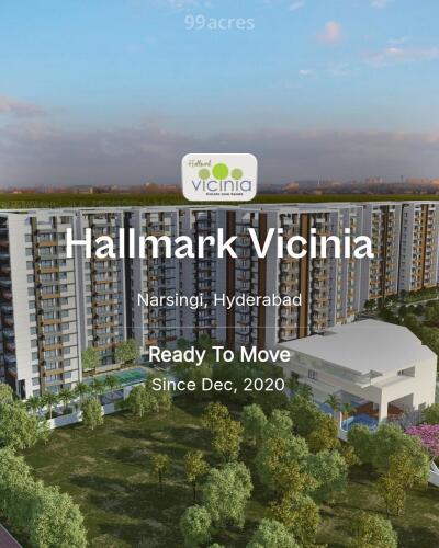 Hallmark Vicinia Narsingi, Hyderabad Resale Price List, Brochure - Main Image