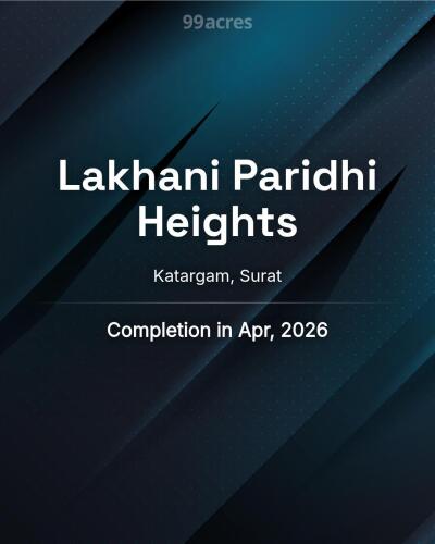 Lakhani Paridhi Heights Katargam, Surat Price List Brochure