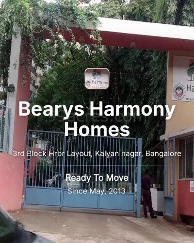 Bearys Harmony Homes 3rd Block Hrbr Layout, Kalyan nagar