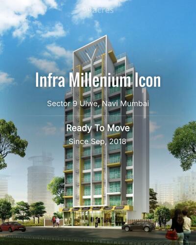 Infra Millenium Icon Sector Ulwe, Navi Mumbai Resale Price List