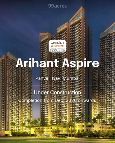 Arihant Aspire Panvel, Navi Mumbai Price List Brochure, Floor