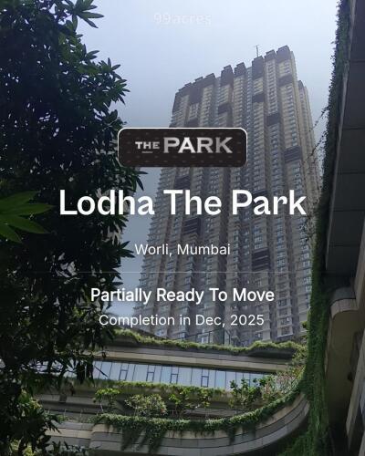Lodha The Park Worli, Mumbai Price List Brochure, Floor Plan