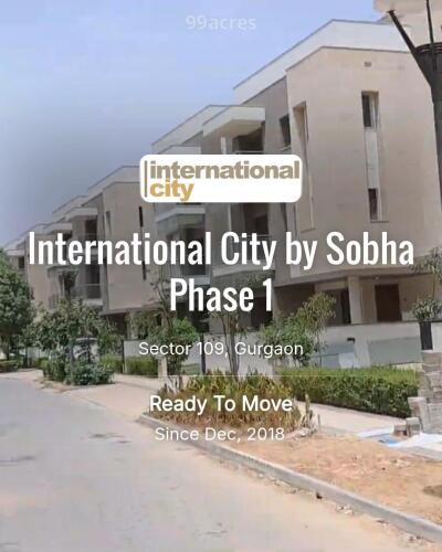 International City by Sobha Phase Sector 109, Gurgaon Price
