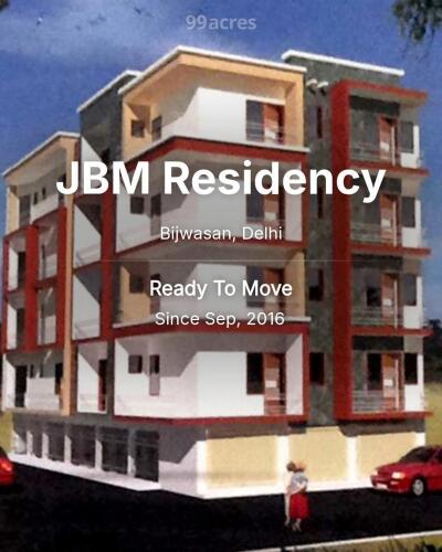 JBM Residency Bijwasan, Delhi Resale Price List, Brochure, Floor