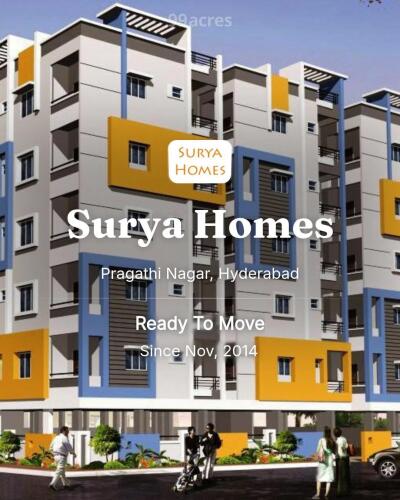 Surya Homes Pragathi Nagar, Hyderabad Resale Price List, Brochure