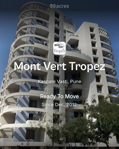 Mont Vert Tropez Kaspate Vasti, Pune Resale Price List, Brochure