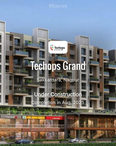 Techops Grand Sakkardara, Nagpur Price List Brochure, Floor
