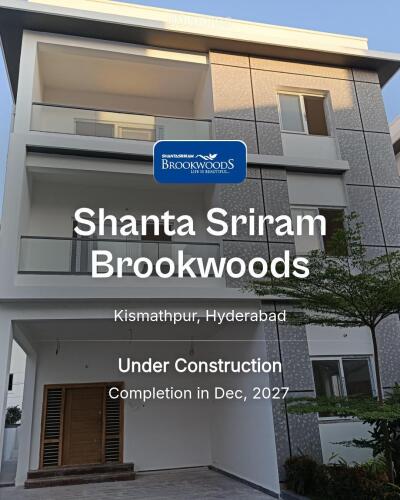 Shanta Sriram Brookwoods Kismathpur, Hyderabad Price List