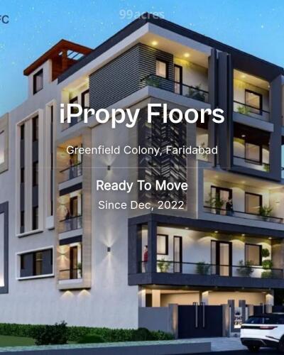 iPropy Floors Greenfield Colony, Faridabad Resale Price List