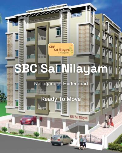 SBC Sai Nilayam Nallagandla, Hyderabad Resale Price List, Brochure