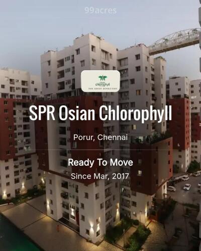 SPR Osian Chlorophyll Porur, Chennai Price List Brochure