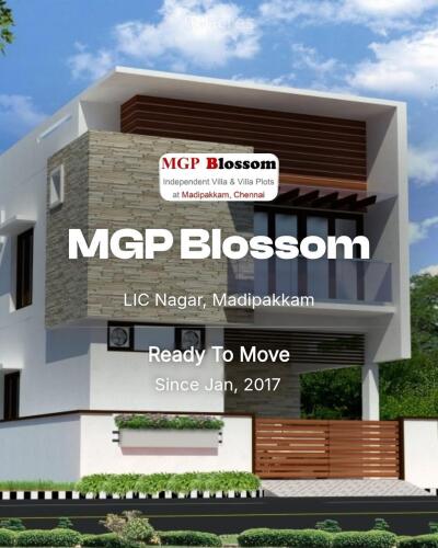 MGP Blossom LIC Nagar, Madipakkam Resale Price List, Brochure