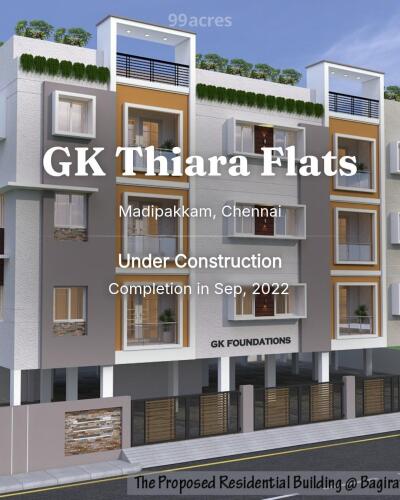 GK Thiara Flats Madipakkam, Chennai Price List Brochure, Floor