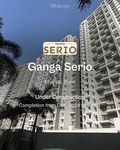 Ganga Serio Kharadi, Pune Price List Brochure, Floor Plan