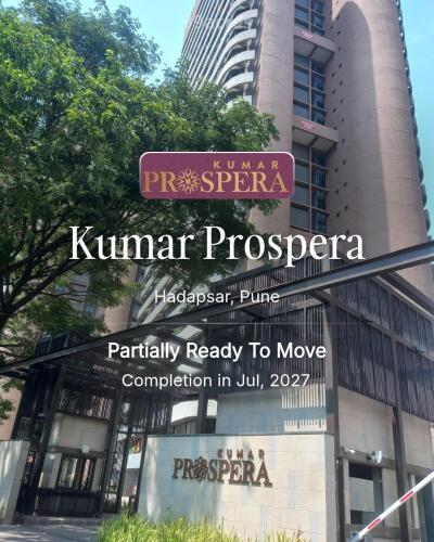 Kumar Prospera Hadapsar, Pune Price List Brochure, Floor Plan