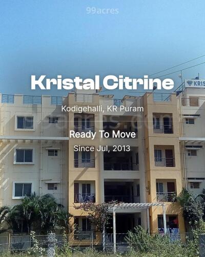 Kristal Citrine Kodigehalli, KR Puram Resale Price List, Brochure
