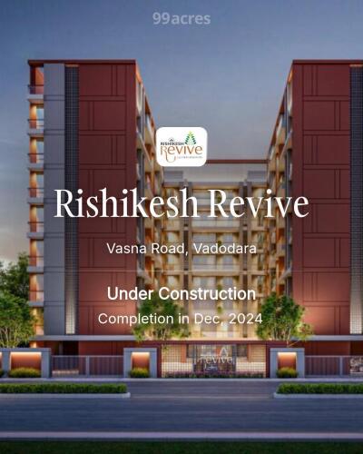 Rishikesh Revive Vasna Road, Vadodara Price List Brochure - Main Image