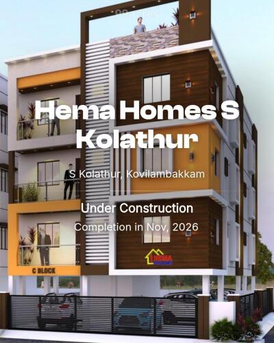 Hema Homes S Kolathur S Kolathur, Kovilambakkam Price List
