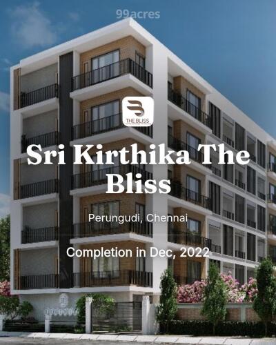 Sri Kirthika The Bliss Perungudi, Chennai Price List Brochure
