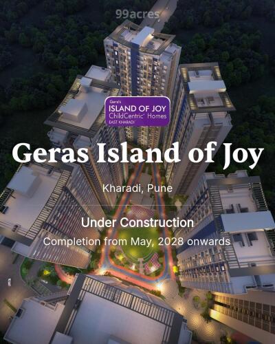Geras Island of Joy Kharadi, Pune Price List Brochure, Floor