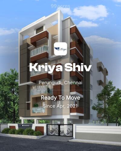 Kriya Shiv Perungudi, Chennai Resale Price List, Brochure, Floor