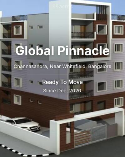 Global Pinnacle Channasandra, Near Whitefield, Bangalore Resale