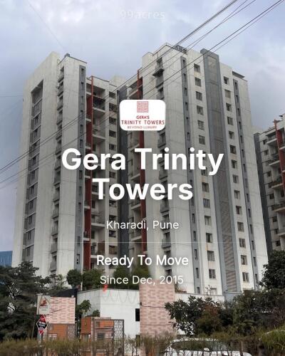 Gera Trinity Towers Kharadi, Pune Resale Price List, Brochure