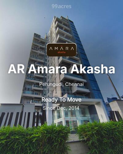 AR Amara Akasha Perungudi, Chennai Price List Brochure, Floor