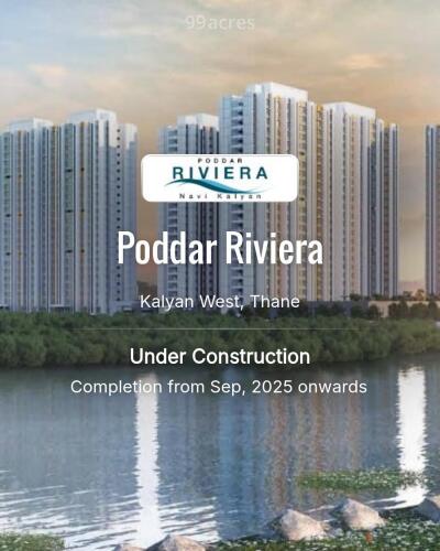 Poddar Riviera Kalyan West, Thane Price List Brochure, Floor