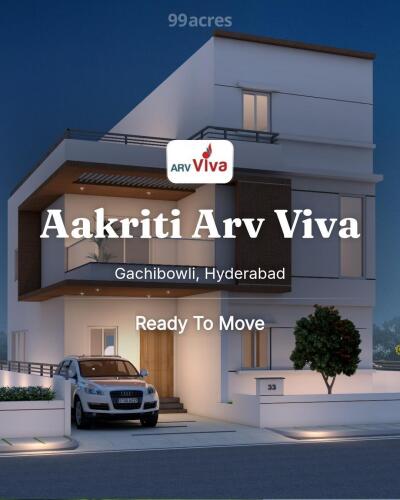Aakriti Arv Viva Gachibowli, Hyderabad Resale Price List, Brochure