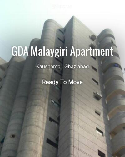 GDA Malaygiri Apartment Kaushambi, Ghaziabad Resale Price List