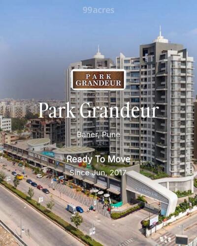 Park Grandeur Baner, Pune Price List Brochure, Floor Plan
