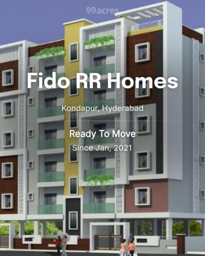Fido RR Homes Kondapur, Hyderabad Resale Price List, Brochure