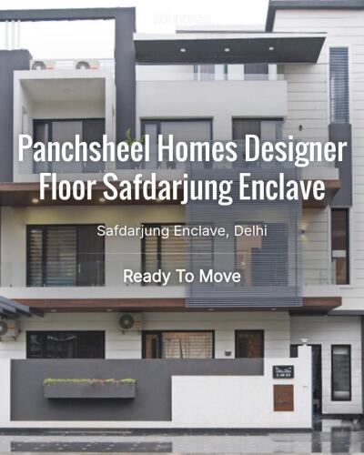 Panchsheel Homes Designer Floor Safdarjung Enclave Safdarjung